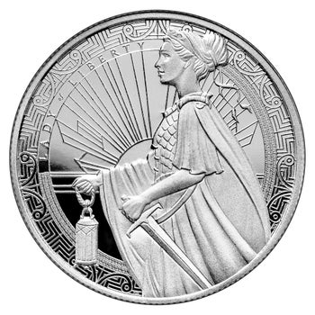 1 oz PAMP Lady of Liberty Silver Round, 20-count | Costco