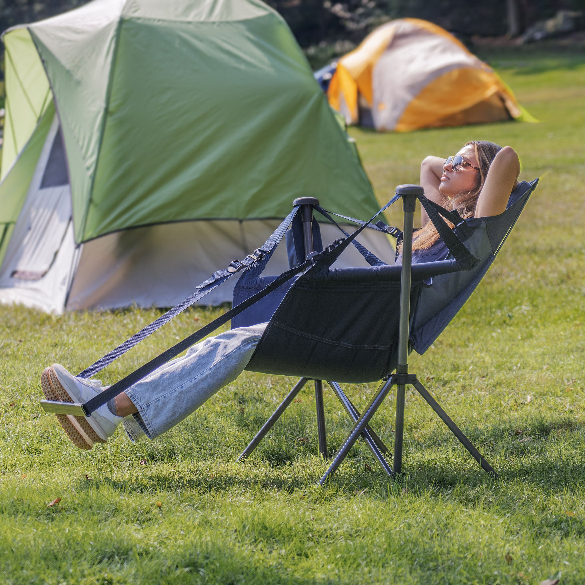 RIO Swinging Hammock Chair with Footrest | Costco