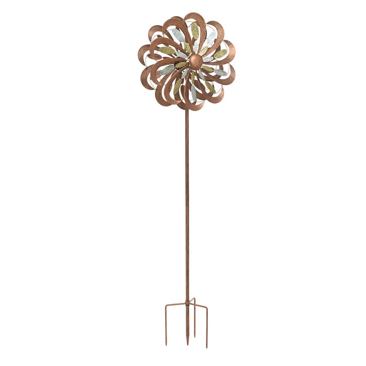 Tri-metallic Wind Spinner | Costco