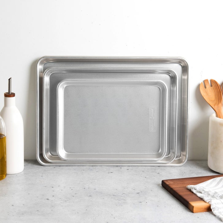 Nordic Ware Naturals 3-piece Baking Sheet Set | Costco
