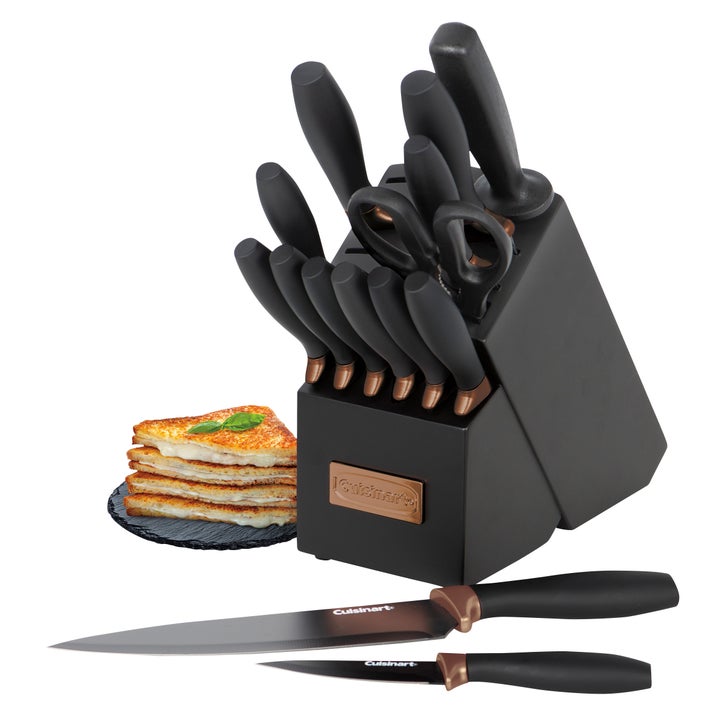 Cuisinart Metal Expressions Knife Block Set, 15-piece | Costco