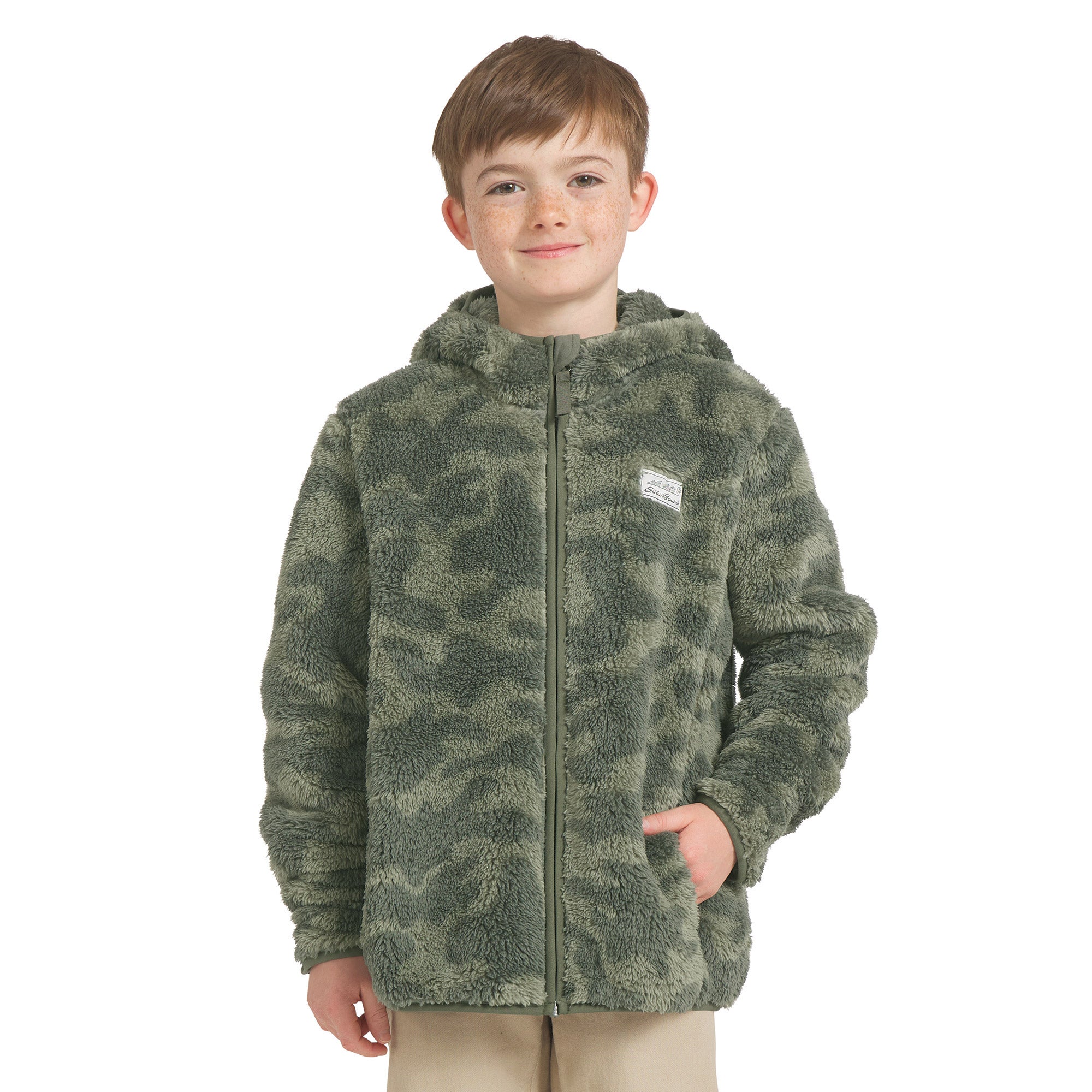 Eddie Bauer Youth Plush Full Zip | Costco