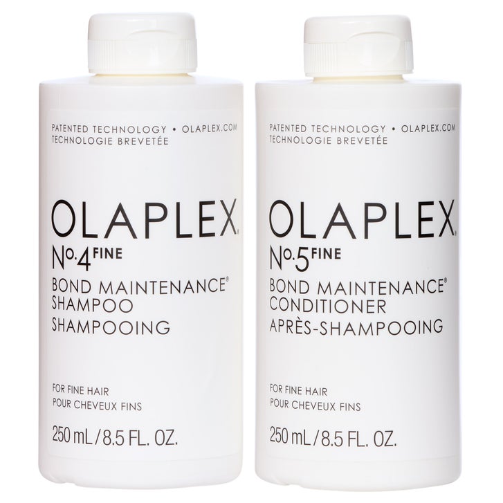 Olaplex No. 4 Fine Bond Maintenance Shampoo, No. 5 Fine Bond