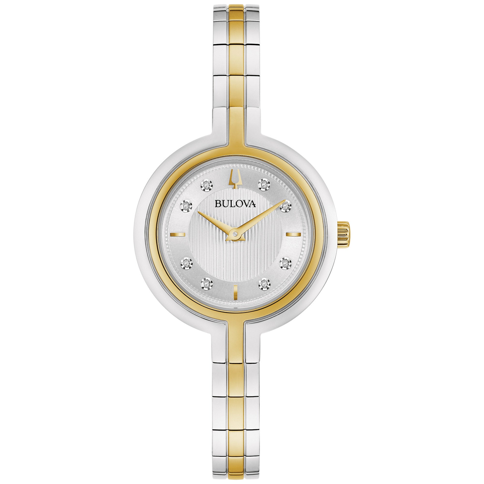 Bulova Rhapsody Two-Tone Ladies Quartz Watch | Costco