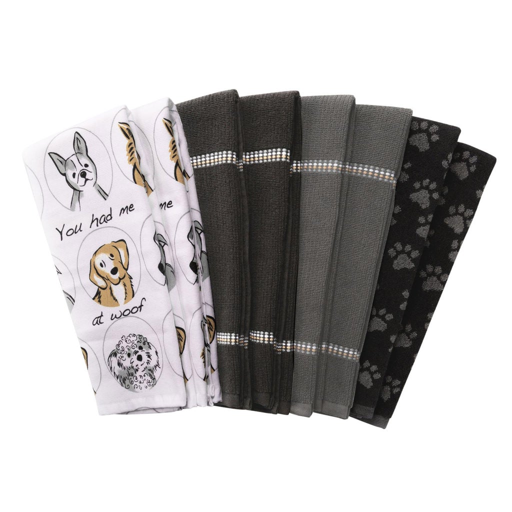 Town And Country Culinary Classic Kitchen Towel Set, 8-pack | Costco