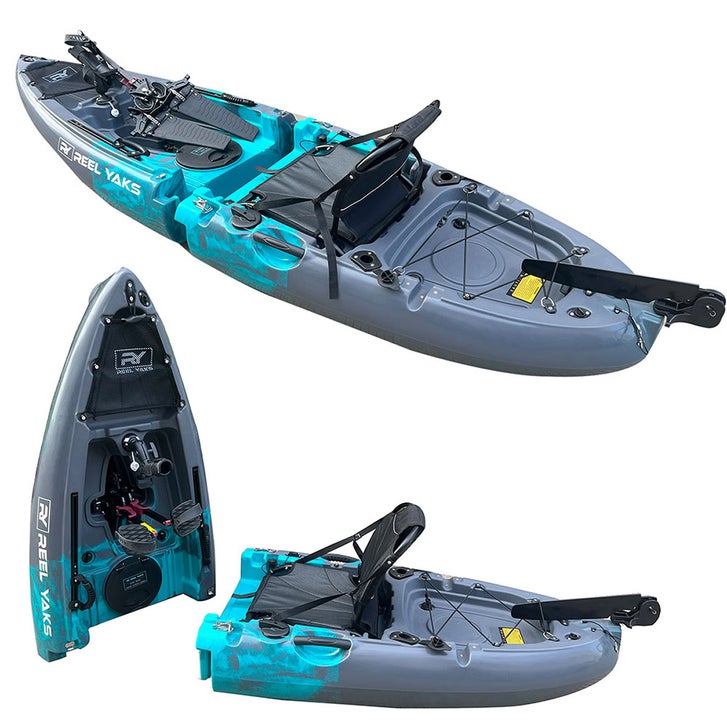 Raptor 9.5ft Fin Drive Modular Fishing Kayak | Costco