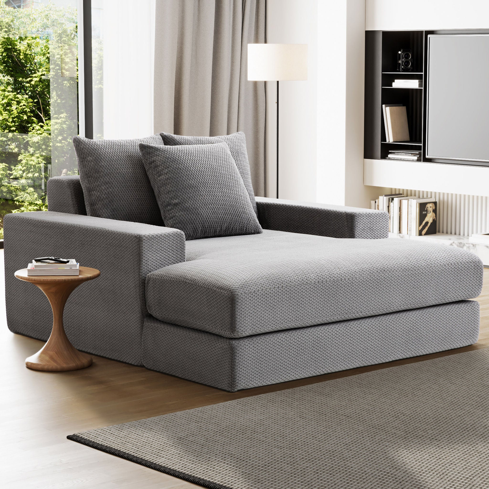 Sealy Calin Upholstered Foam Lounger | Costco
