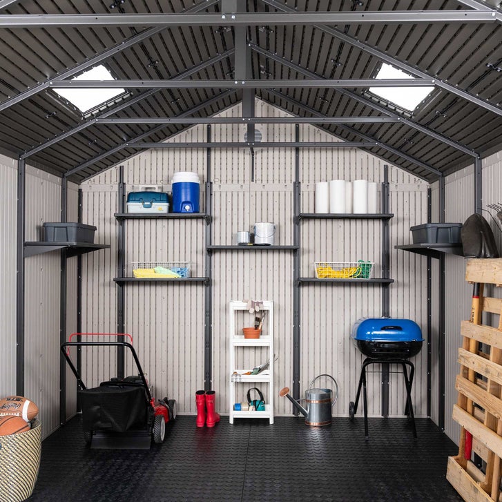 Lifetime 11' x 13.5' Resin Outdoor Storage Shed | Costco