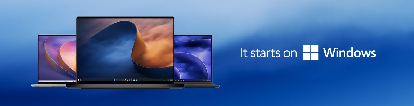 it starts on windows