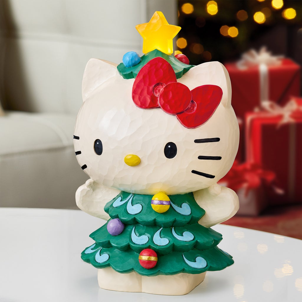 Jim Shore Hello Kitty Tree スタチュー 14.75