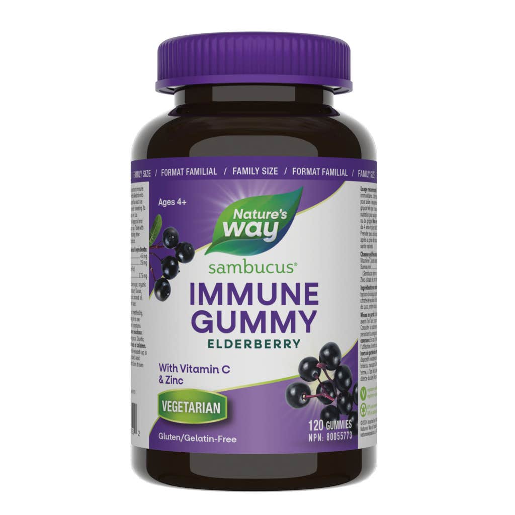 Nature’s Way sambucus elderberry immune gummy