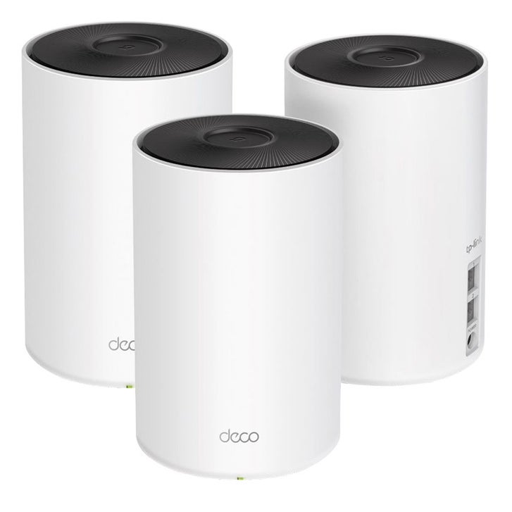 TP-Link Deco Wi-Fi 6 Tri-Band Whole-Home Mesh Wi-Fi System, 3-Pack