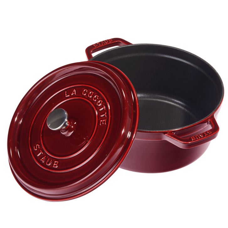Staub 4-quart Round Enameled Cast Iron Cocotte | Costco