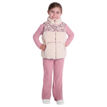 Bearpaw Girls' 3-piece Vest Set