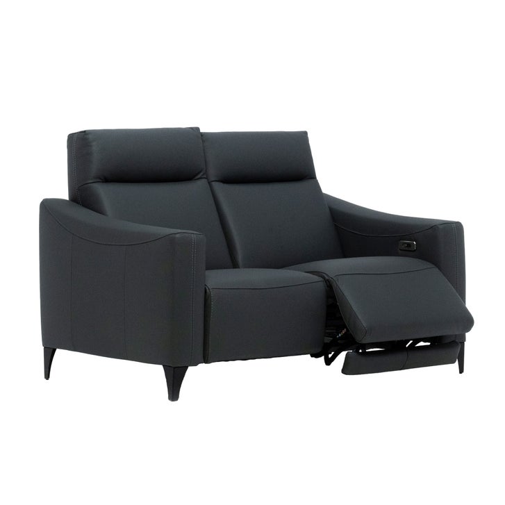 EgoItaliano Polly Top-grain Leather Power Reclining Loveseat | Costco