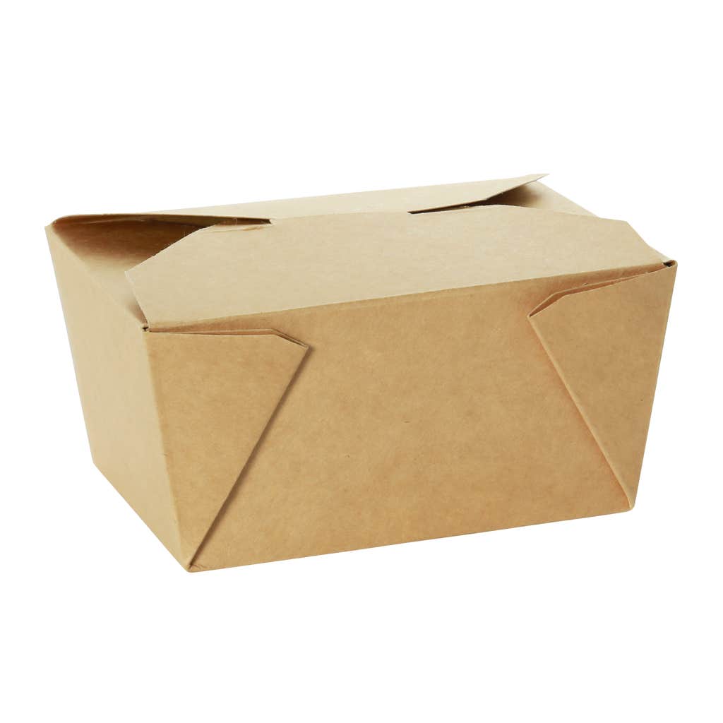 Café Express kraft paper food box