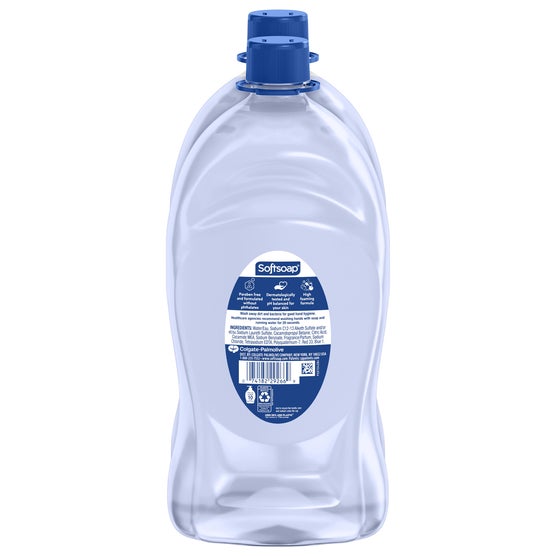 Softsoap Advanced Clean Liquid Hand Soap Refill, 80 fl oz, 2 ct