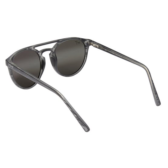 Maui Jim Ah Dang 781-11MS Matte Grey Stripe Neutral Grey