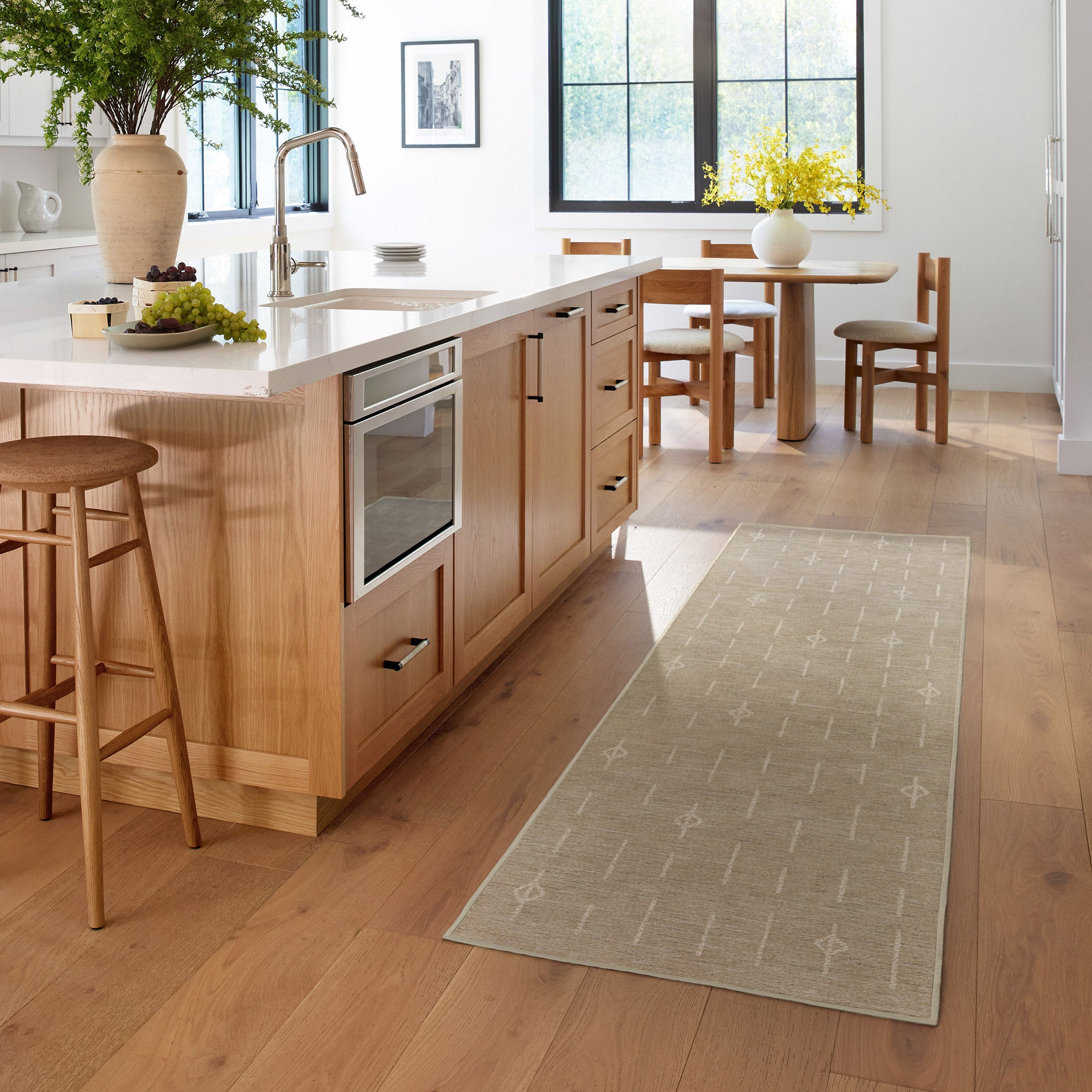 Ruggable Flatwoven Washable Alina Runner Rug, 2'6