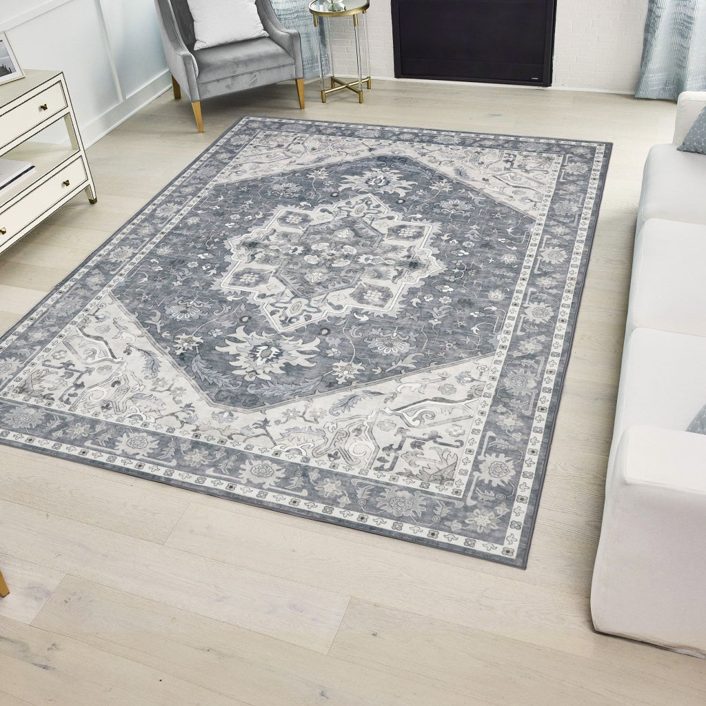 Wyatt & Ash Washable Indoor Area Rug, Darya 5'3