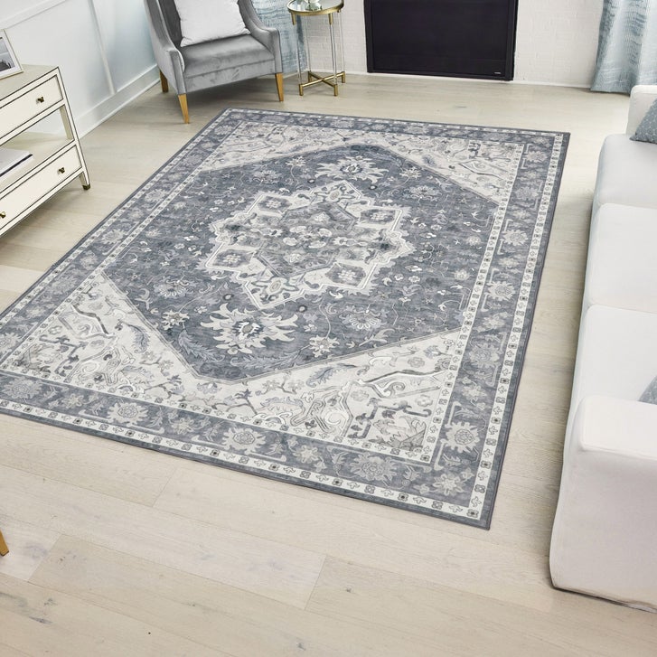 Wyatt & Ash Washable Indoor Area Rug, Darya 5'3