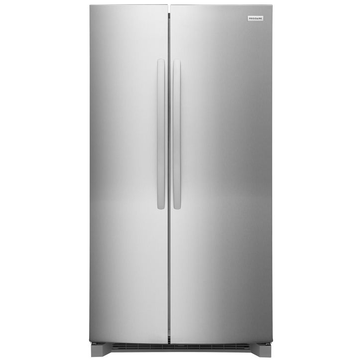 リファ Frigidaire 26.4 cu. ft. Standard-Depth Garage Ready Side-by-Side