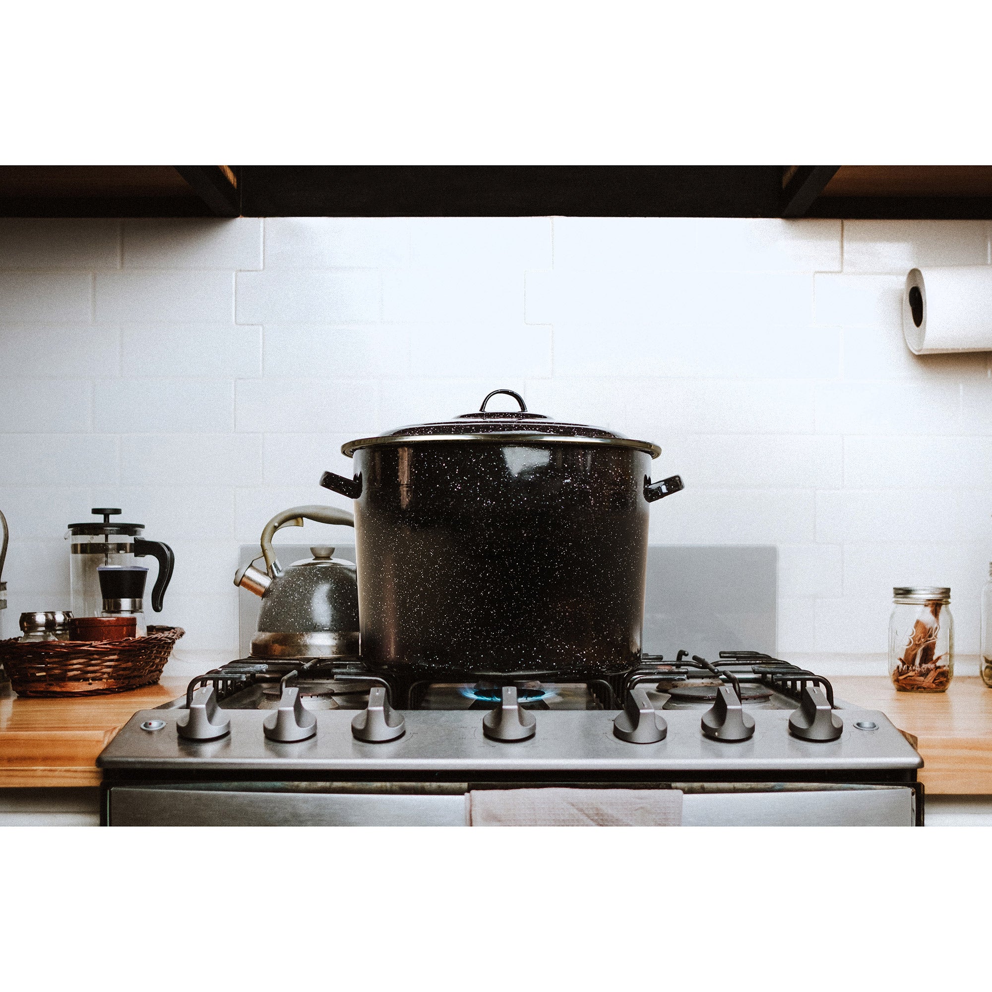 Granite Ware 21 Quart Canner 8-piece Set | Costco