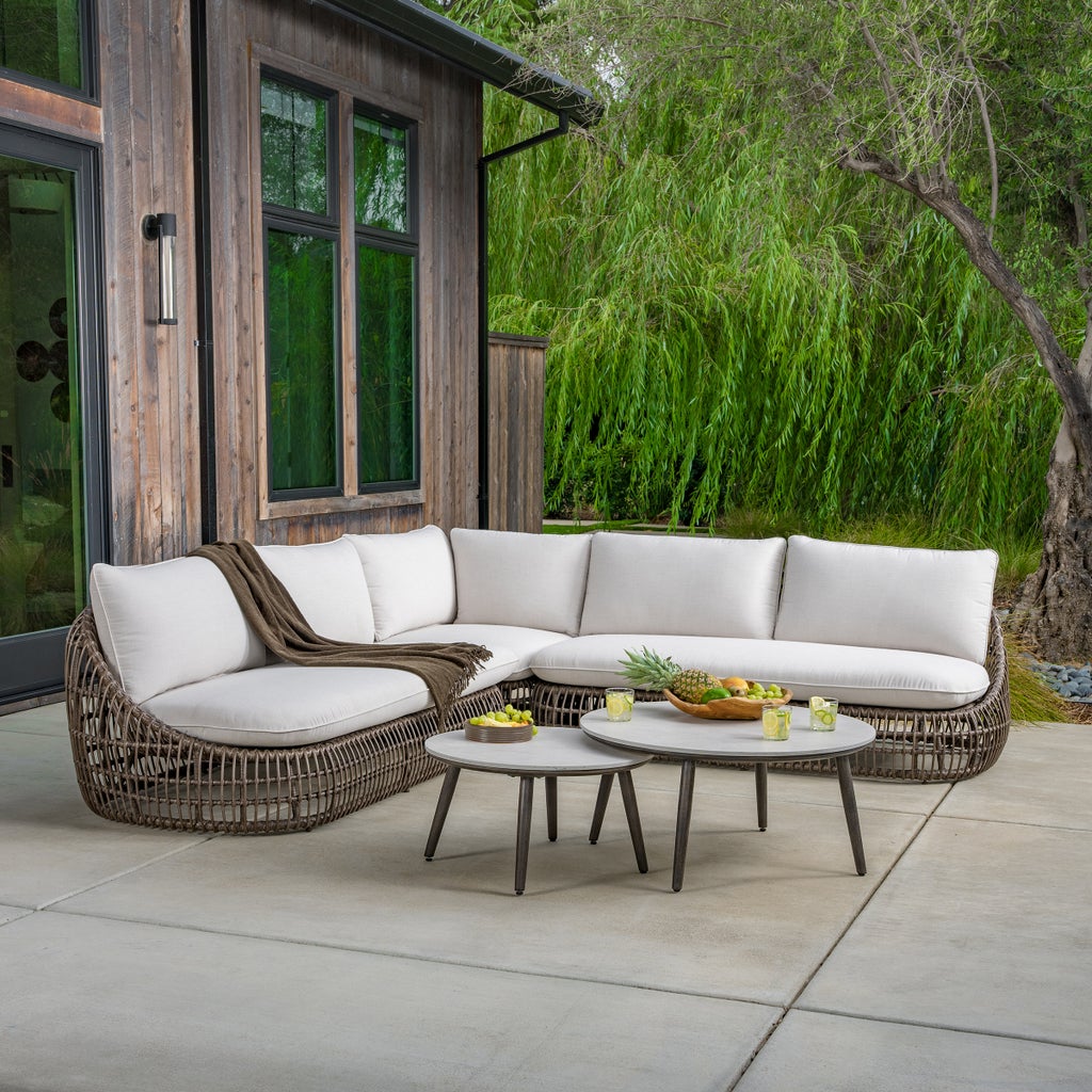 SunVilla Norden 5-piece Outdoor Patio Sectional Seating Set | Costco