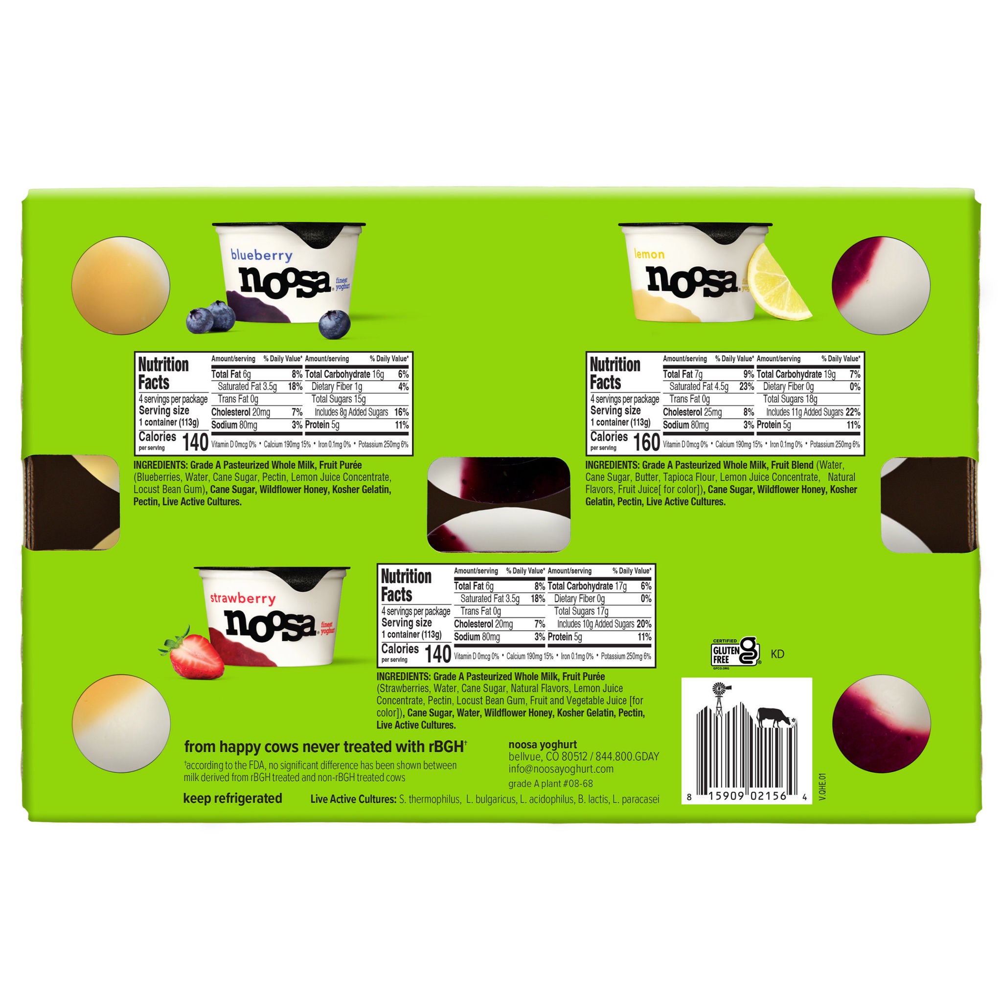ゆっちゃん！良好 最新 Yosa ヨサ シグナルブランケア LED Noosa Yoghurt Variety Pack, 4 oz, 12-count | Costco