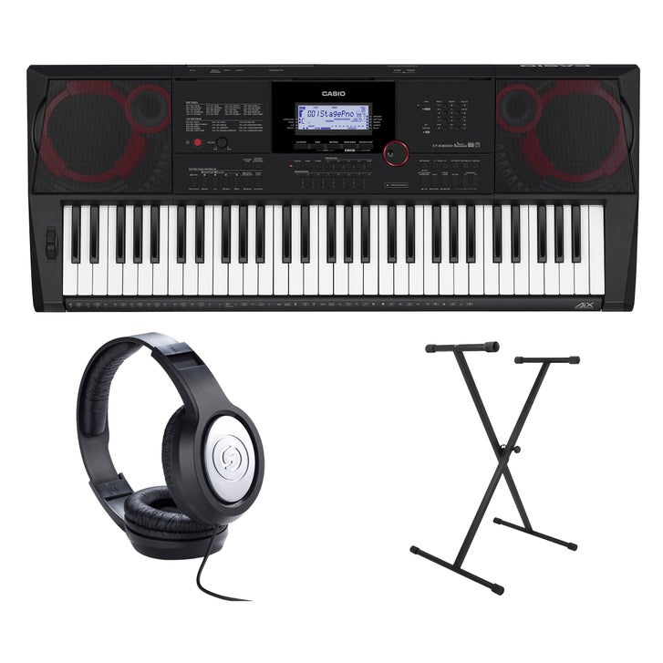 Casio CT-X3000 Premium Portable Keyboard Bundle | Costco