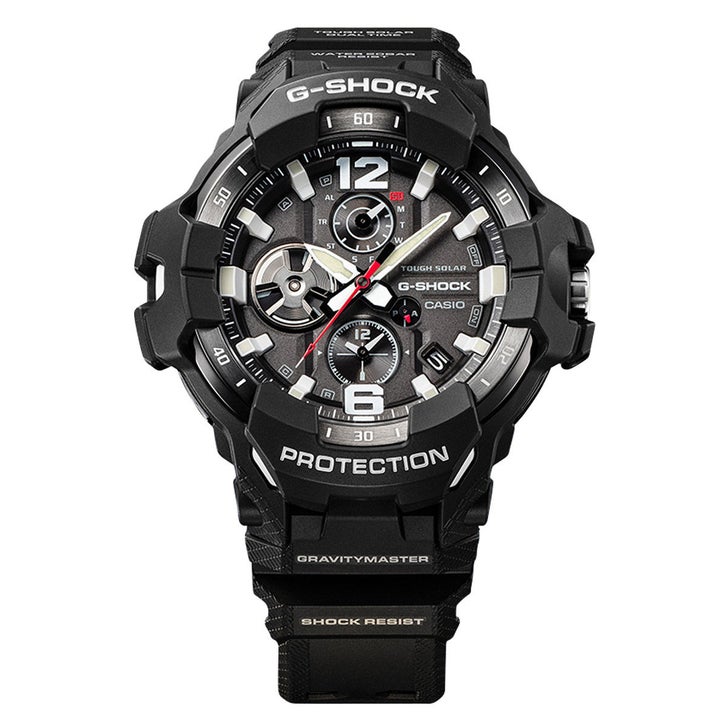 時計 CASIO GRAVITY MASTER GW-A1000 DEFIER Casio G-SHOCK GRAVITYMASTER Black Dial Men's Watch | Costco