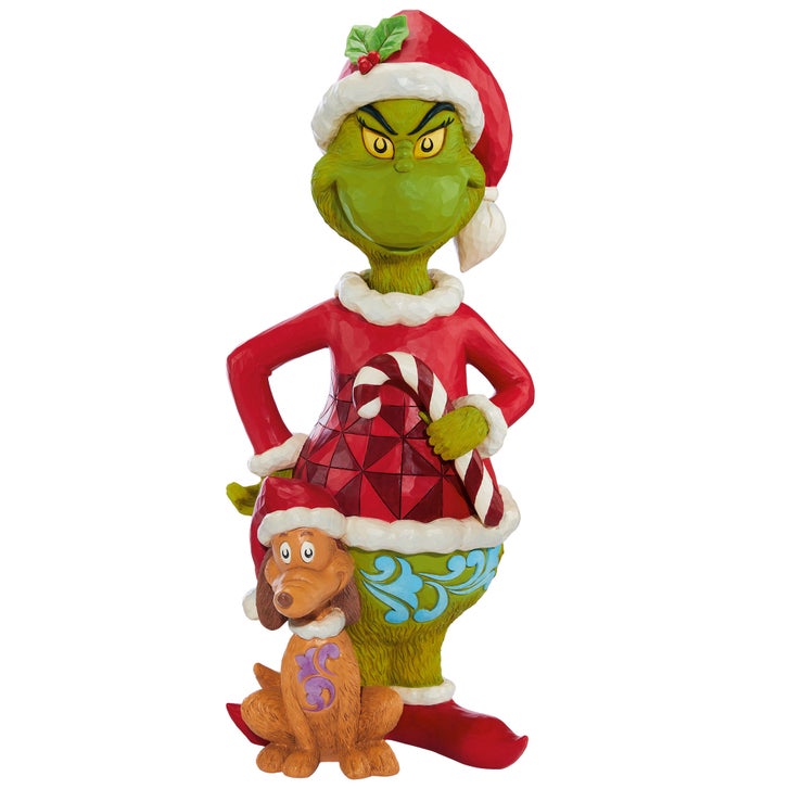50.8 cm (20 in.) Christmas Grinch and Max by Jim Shore | Costco