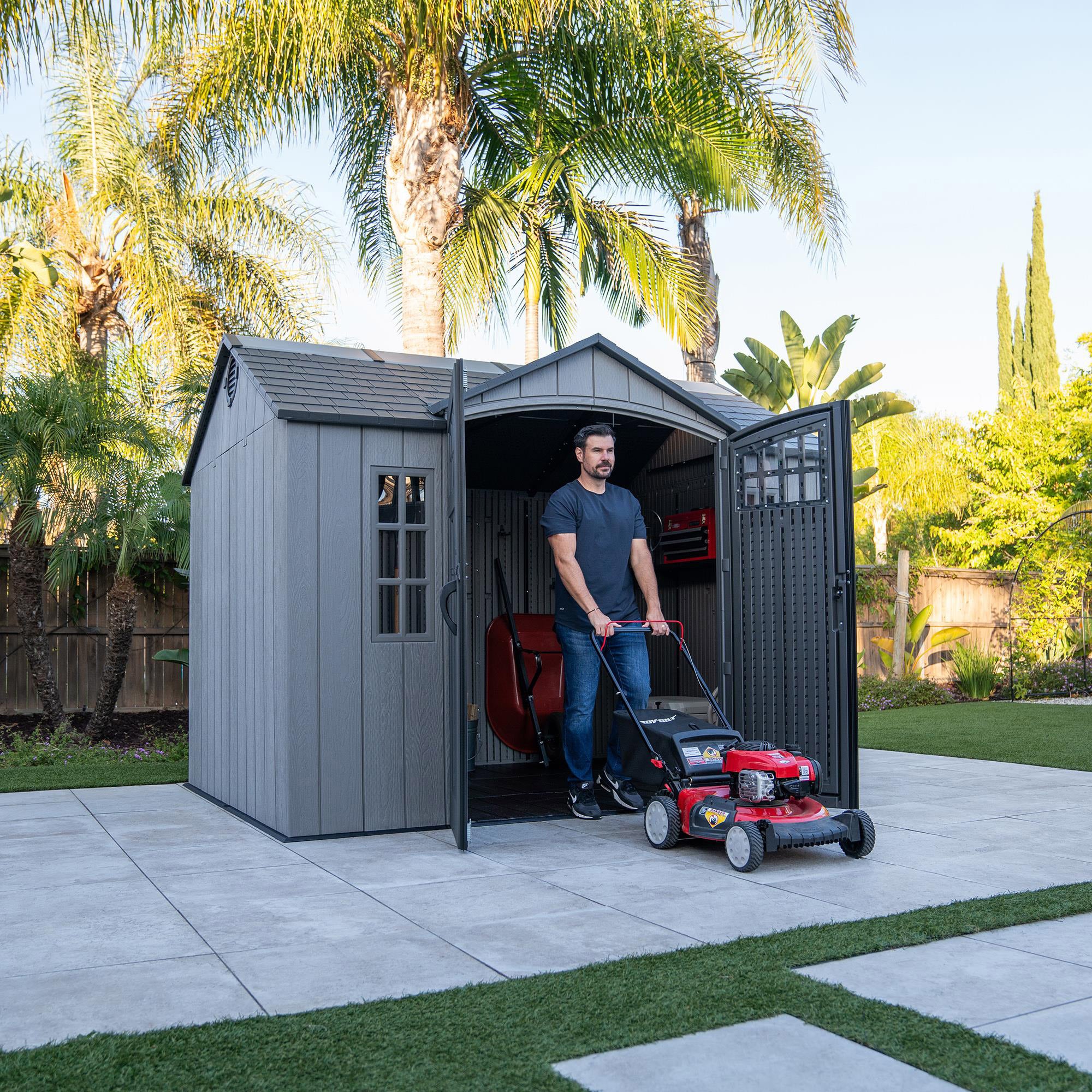 Lifetime 10' x 8' Outdoor Storage Shed | Costco