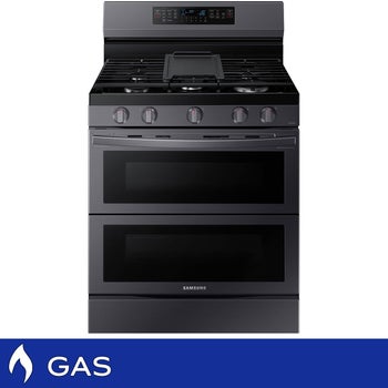 Samsung 6.0 cu. ft. Smart Freestanding Gas Range with Flex Duo and Air Fry