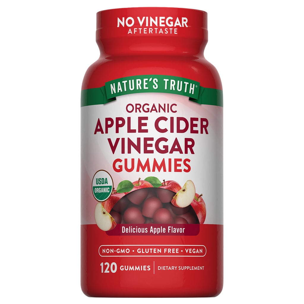 Nature's Truth Organic Apple Cider Vinegar Gummies, 120 ct