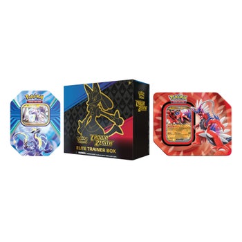 pokmon trading card game: crown zenith booster bundle box Pokemon Sword & Shield allowing you to enjoy the game digitally Pokmon Elite Trainer Box: Crown
