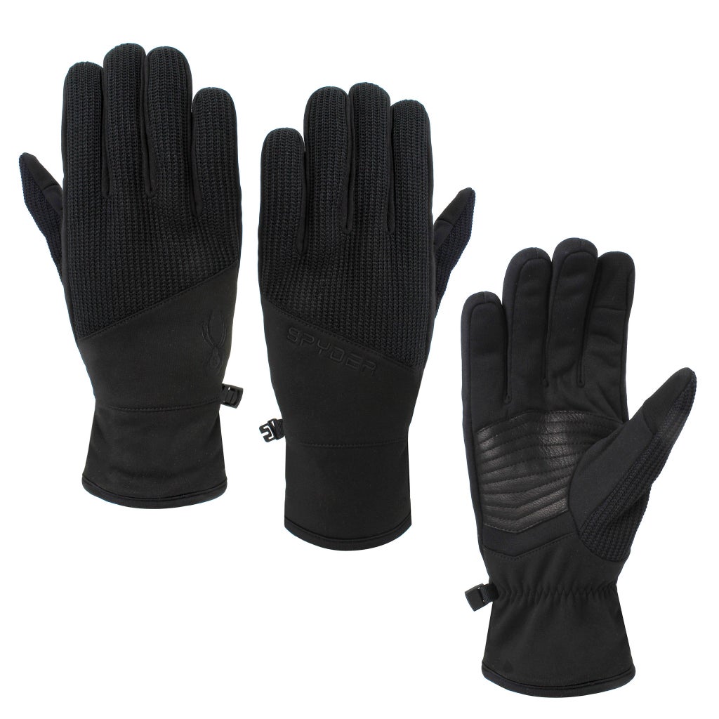 SPYDER SWEEP SKI GLOVE メンズ:M 新品 Spyder Core Conduct Gloves with Leather Palm | Costco