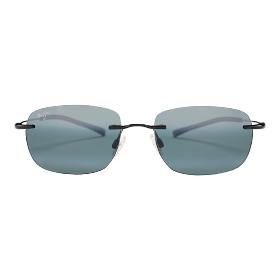 Maui Jim Nanea 332-02 Black Gloss Polarized Sunglasses, Neutral