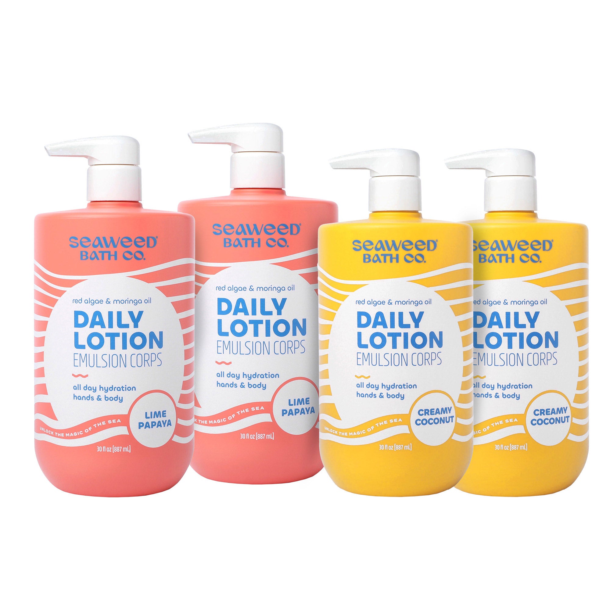 Seaweed Bath Co. Body Lotion Set, 30 fl. oz., 4-pack | Costco