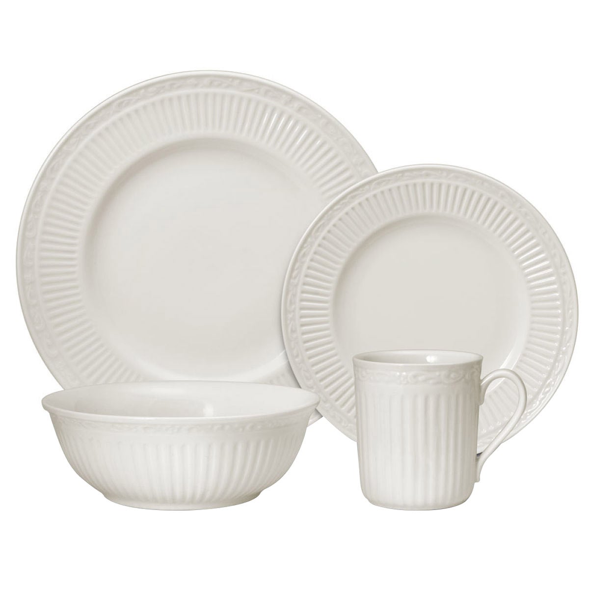 Mikasa Italian Countryside 16-piece Porcelain Dinnerware Set | Costco