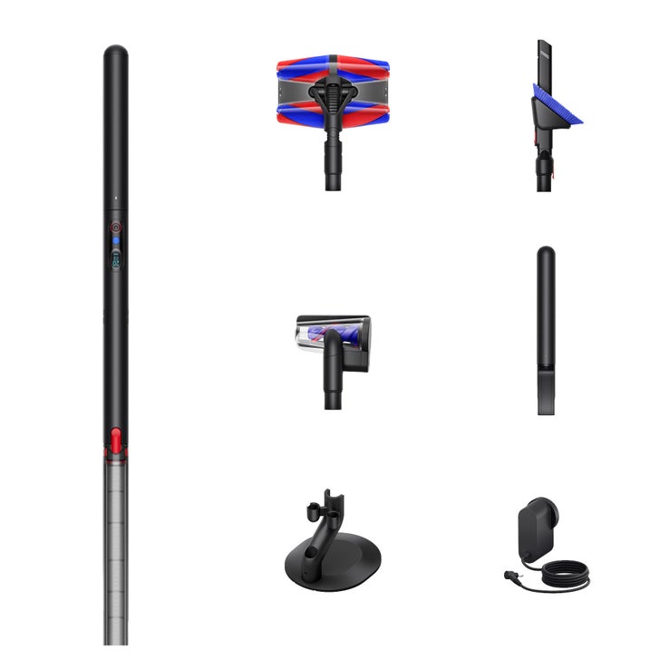 Dyson PencilVac Fluffycones Cordless Vacuum with Extra Battery