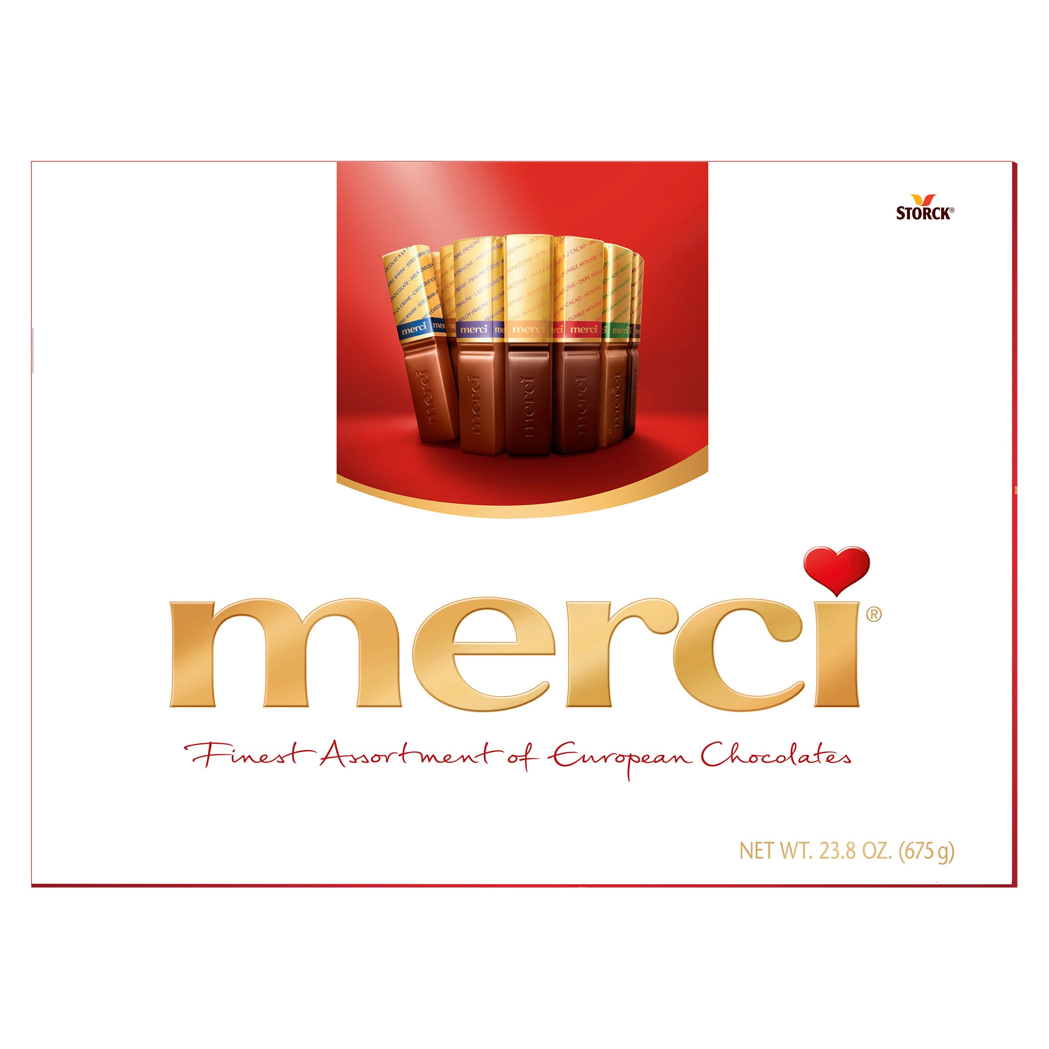 Merci Asorted Chocolates, 23.81 oz