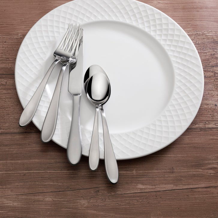 Mikasa Prescott Satin 65-piece Flatware Set | Costco