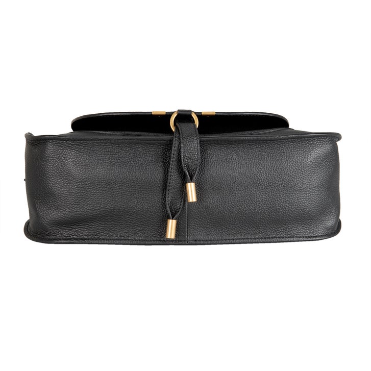 Chloe Marcie Med Double Carry Bag, Black | Costco