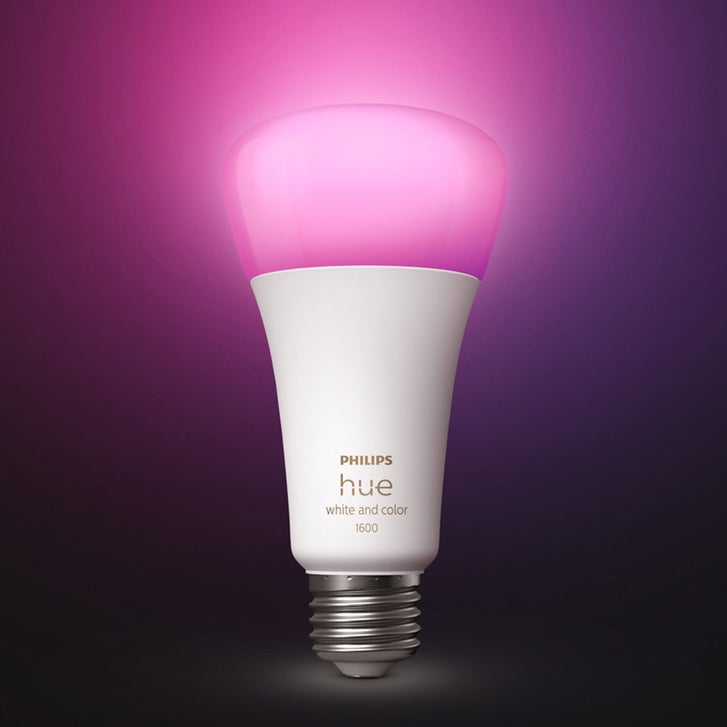 Philips Hue 100W White and Color Ambiance A21 LED Bulbs 2-pack