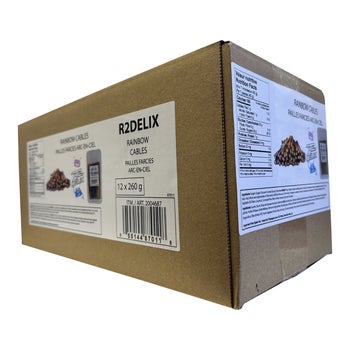 Confiseries R2 Delix R2-Delix Rainbow Cables, 12 x 260 g | Costco