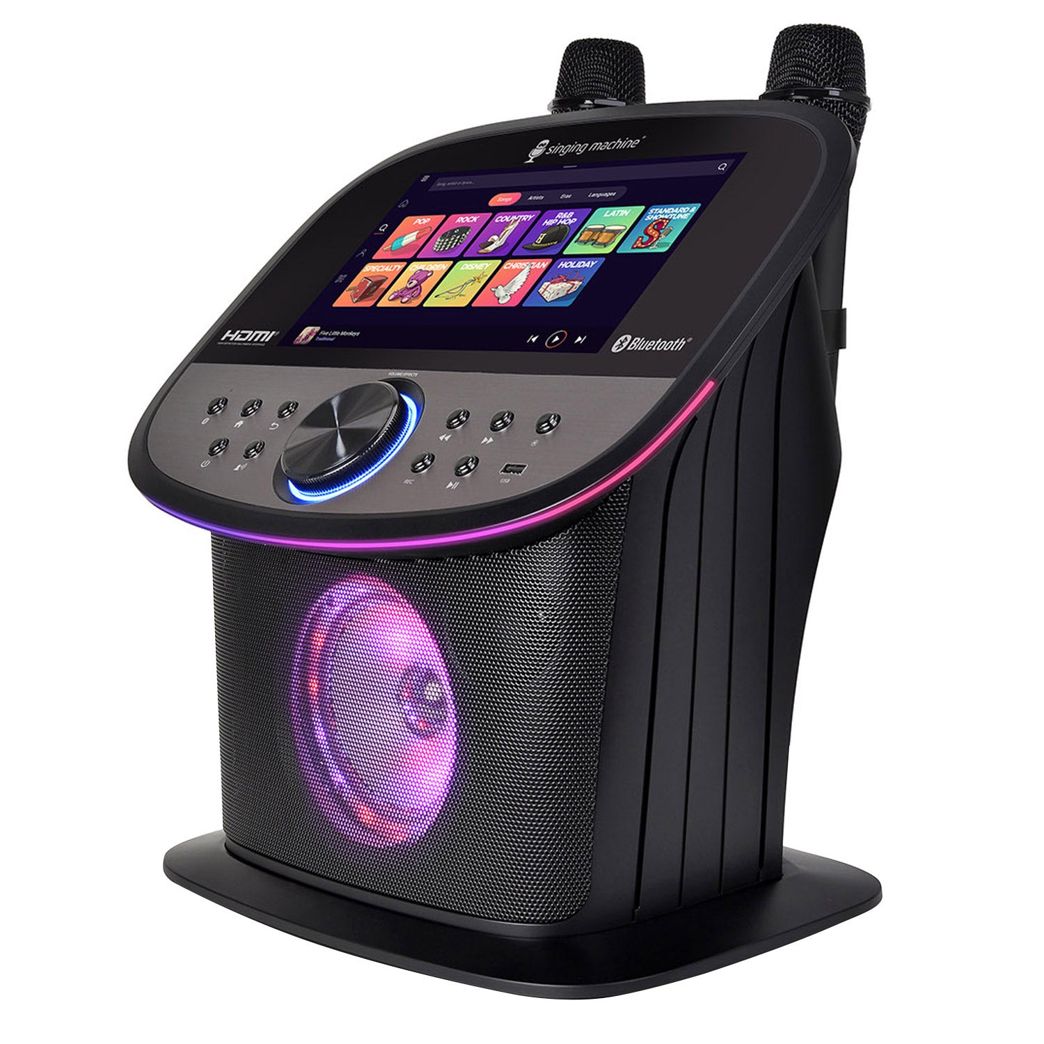 Singing Machine Platinum KARAOKE - Premium Wi-Fi Karaoke Machine