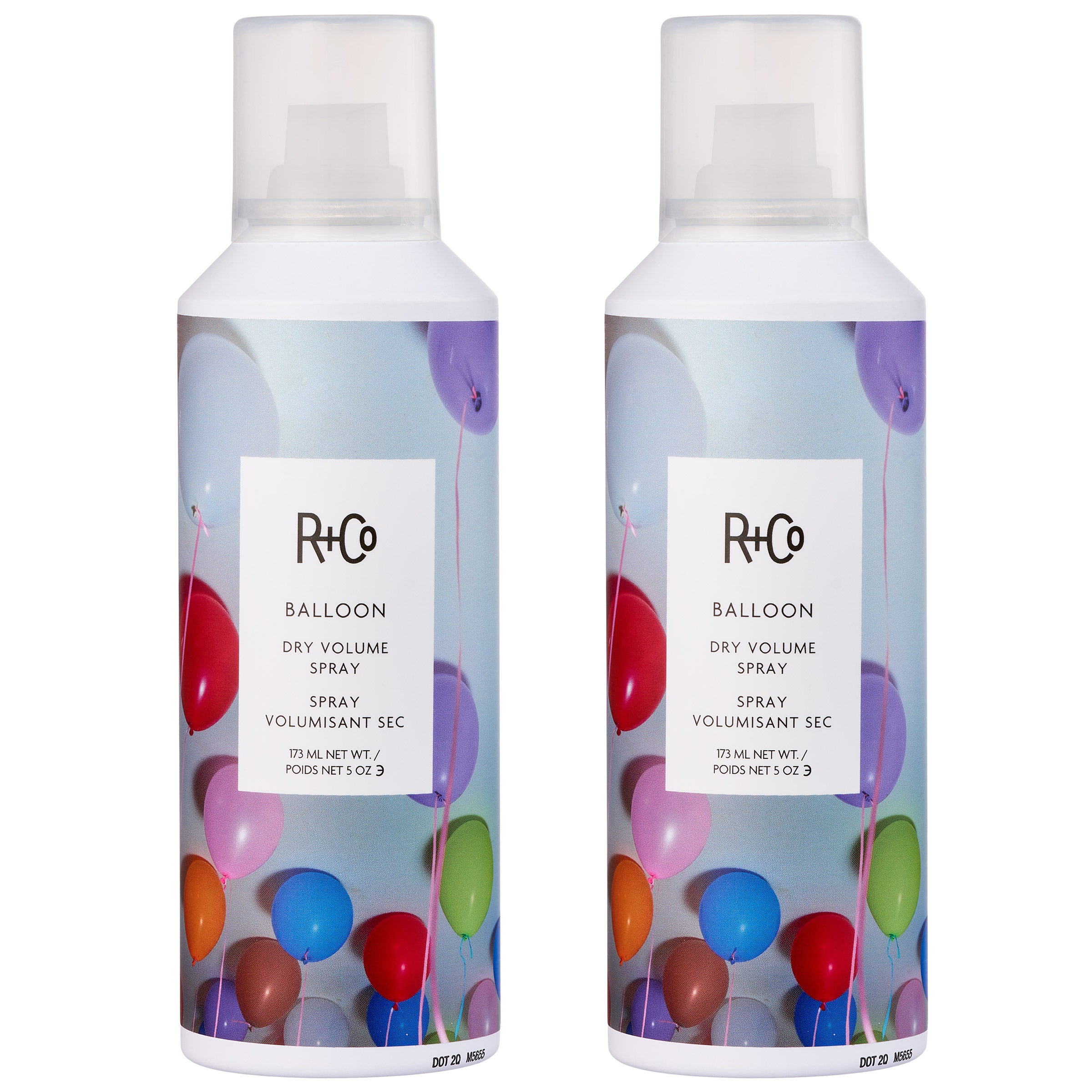 R+Co Balloon Dry Volume Spray 5 oz, 2-pack