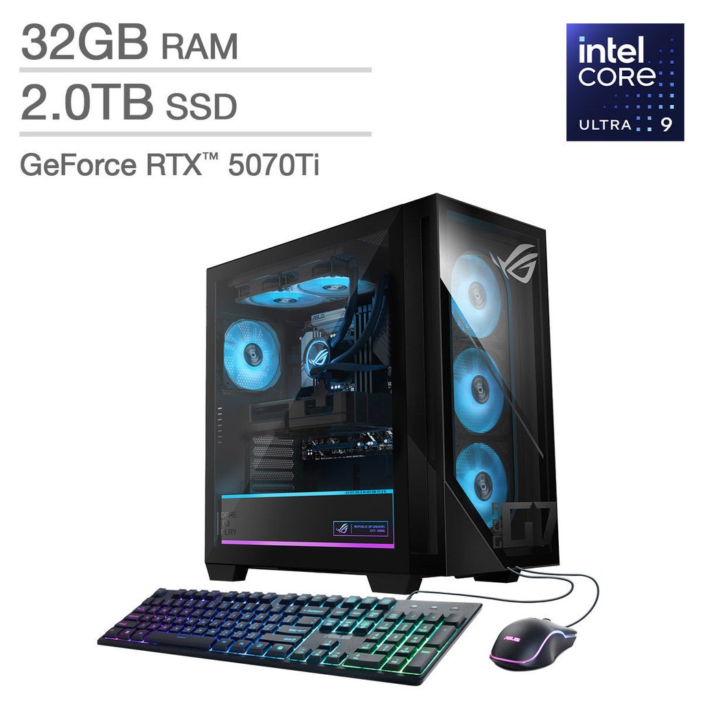 ASUS ROG G700 58L Gaming Desktop - Intel Core Ultra 9 285K