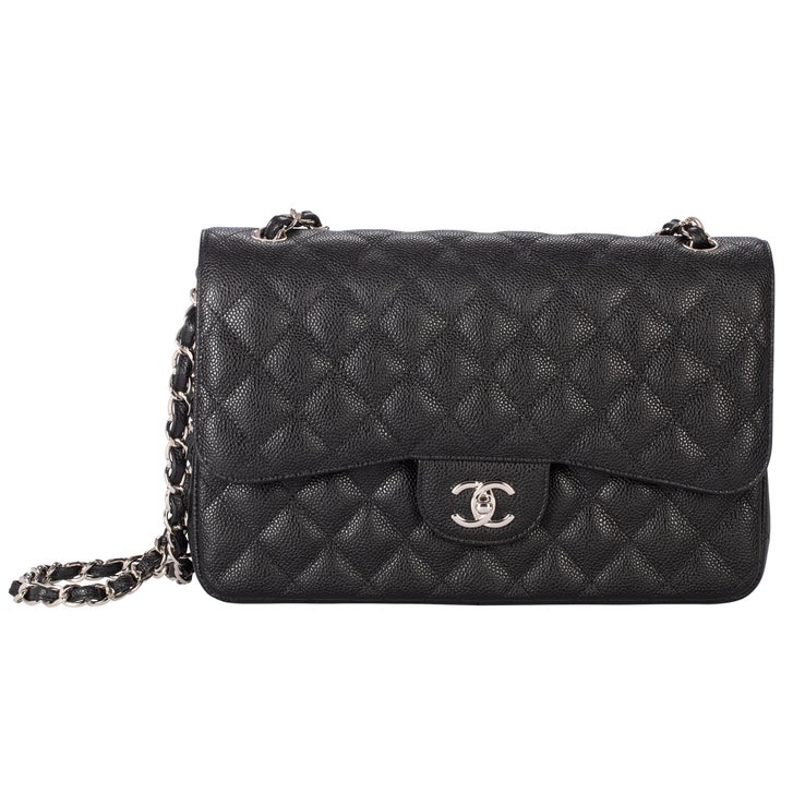 Chanel Quilted Flap Bag, Black | Costco